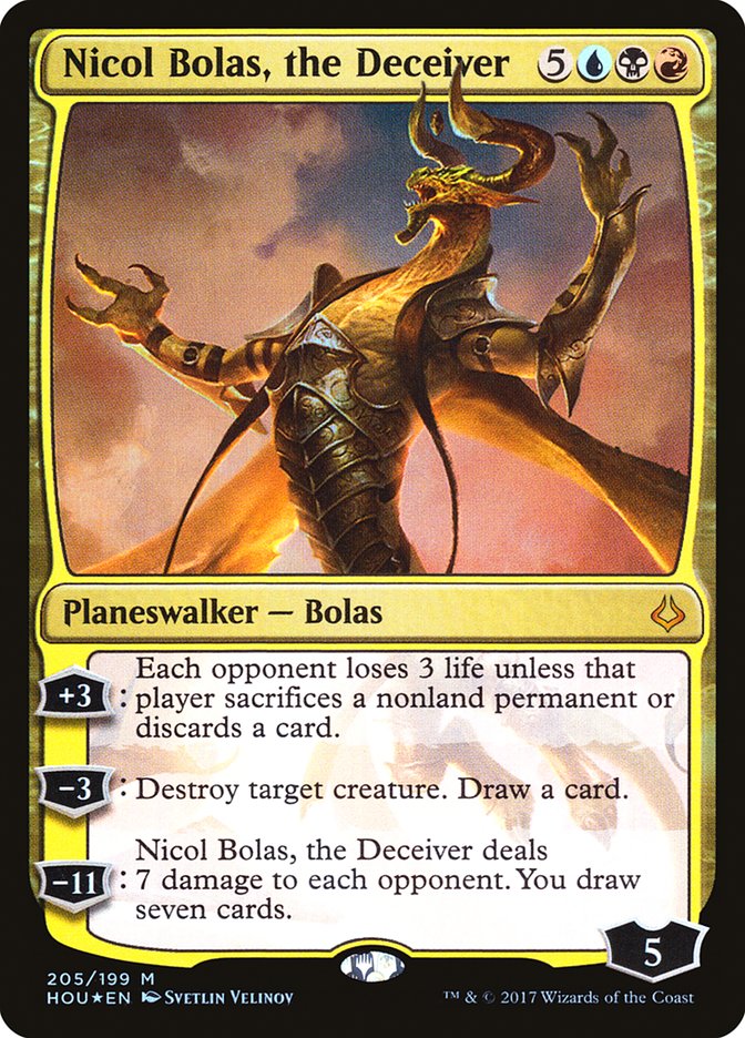 Nicol Bolas, the Deceiver [Hour of Devastation] - The Mythic Store | 24h Order Processing