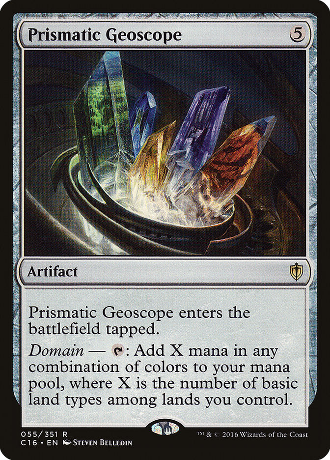 Prismatic Geoscope [Commander 2016] - The Mythic Store | 24h Order Processing