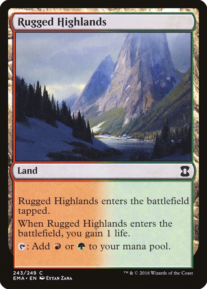 Rugged Highlands [Eternal Masters] - The Mythic Store | 24h Order Processing