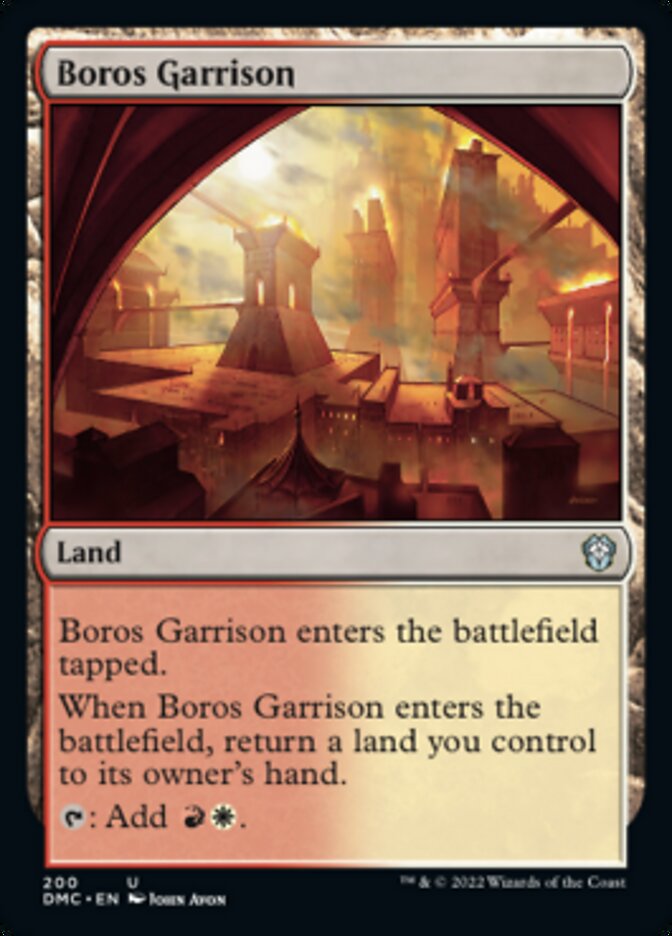 Boros Garrison [Dominaria United Commander] - The Mythic Store | 24h Order Processing