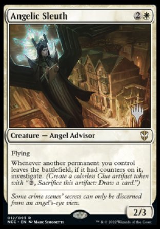 Angelic Sleuth (Promo Pack) [Streets of New Capenna Commander Promos] - The Mythic Store | 24h Order Processing