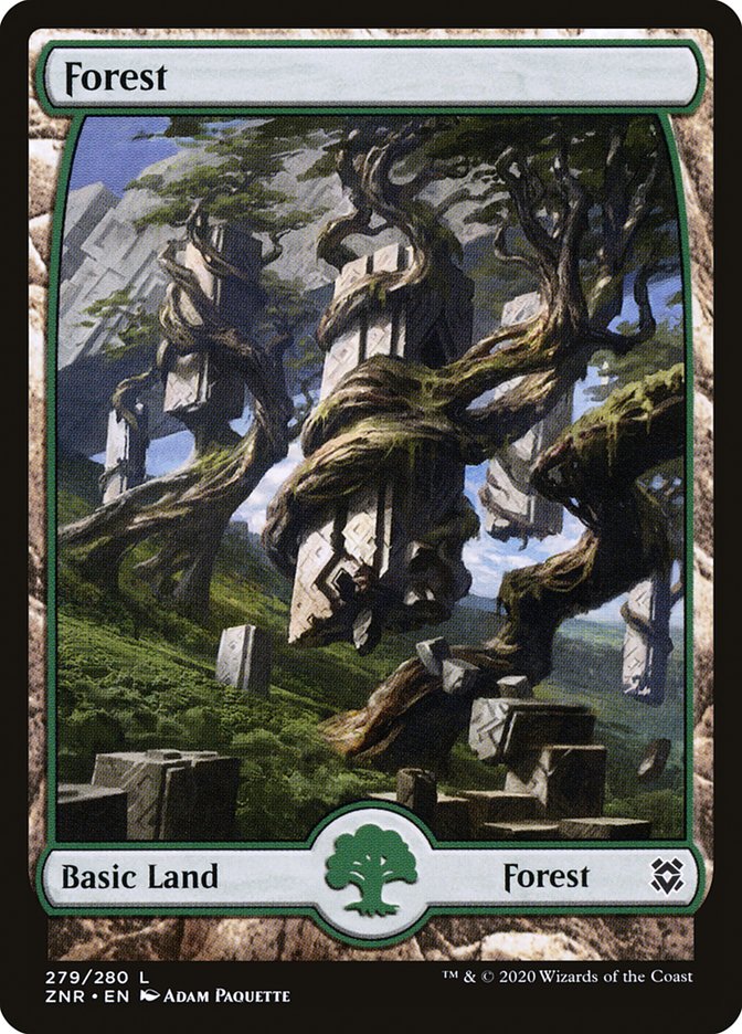 Forest (279) [Zendikar Rising] - The Mythic Store | 24h Order Processing