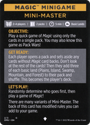 Mini-Master (Magic Minigame) [Commander Legends: Battle for Baldur's Gate Minigame] - The Mythic Store | 24h Order Processing