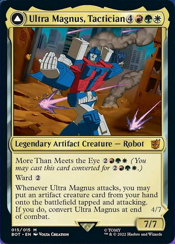 Ultra Magnus, Tactician // Ultra Magnus, Armored Carrier [Transformers] - The Mythic Store | 24h Order Processing
