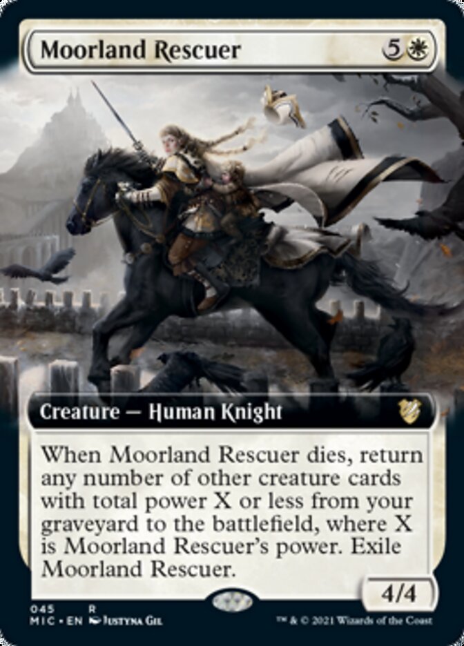 Moorland Rescuer (Extended Art) [Innistrad: Midnight Hunt Commander] - The Mythic Store | 24h Order Processing