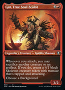 Gut, True Soul Zealot (Foil Etched) [Commander Legends: Battle for Baldur's Gate] - The Mythic Store | 24h Order Processing
