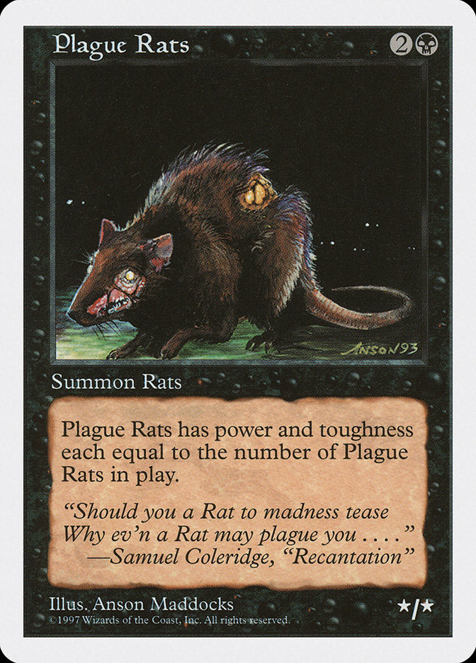 Plague Rats [Fifth Edition] - The Mythic Store | 24h Order Processing