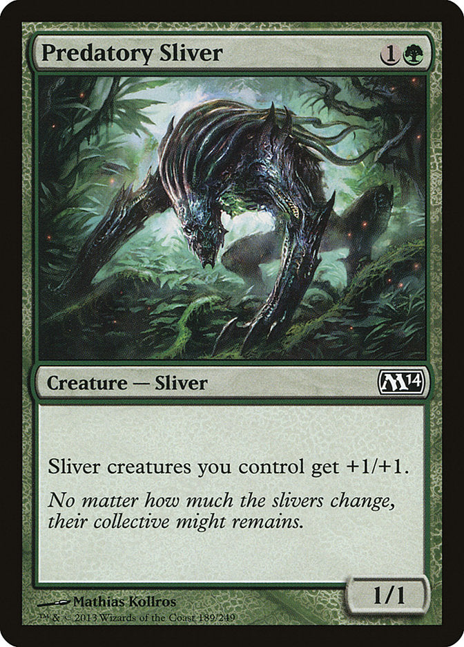 Predatory Sliver [Magic 2014] - The Mythic Store | 24h Order Processing