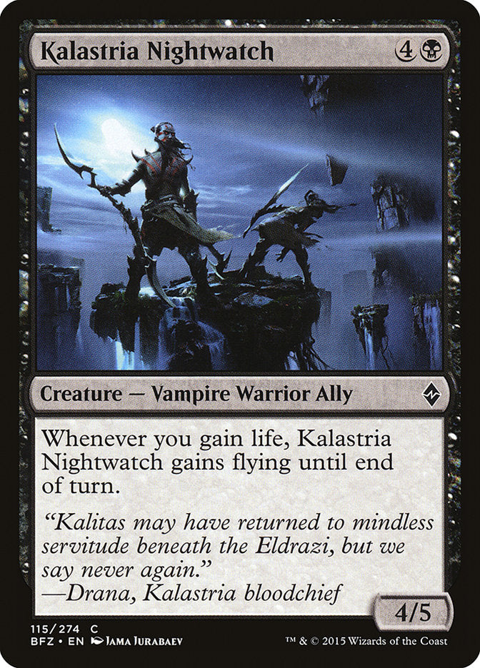 Kalastria Nightwatch [Battle for Zendikar] - The Mythic Store | 24h Order Processing