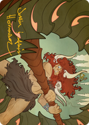 Borborygmos and Fblthp Art Card (57) (Gold-Stamped Signature) [March of the Machine Art Series] - The Mythic Store | 24h Order Processing