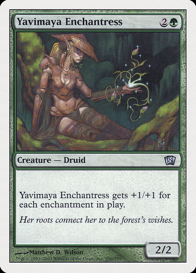 Yavimaya Enchantress [Eighth Edition] - The Mythic Store | 24h Order Processing