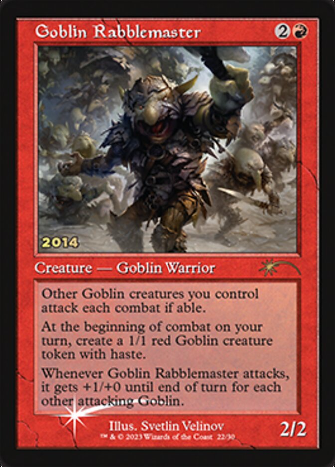 Goblin Rabblemaster [30th Anniversary Promos] - The Mythic Store | 24h Order Processing