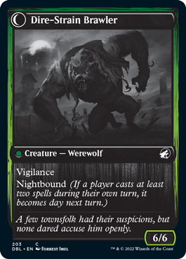 Tireless Hauler // Dire-Strain Brawler [Innistrad: Double Feature] - The Mythic Store | 24h Order Processing