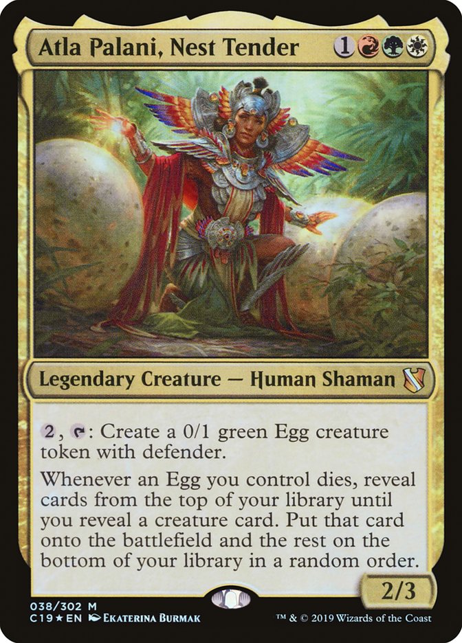 Atla Palani, Nest Tender [Commander 2019] - The Mythic Store | 24h Order Processing