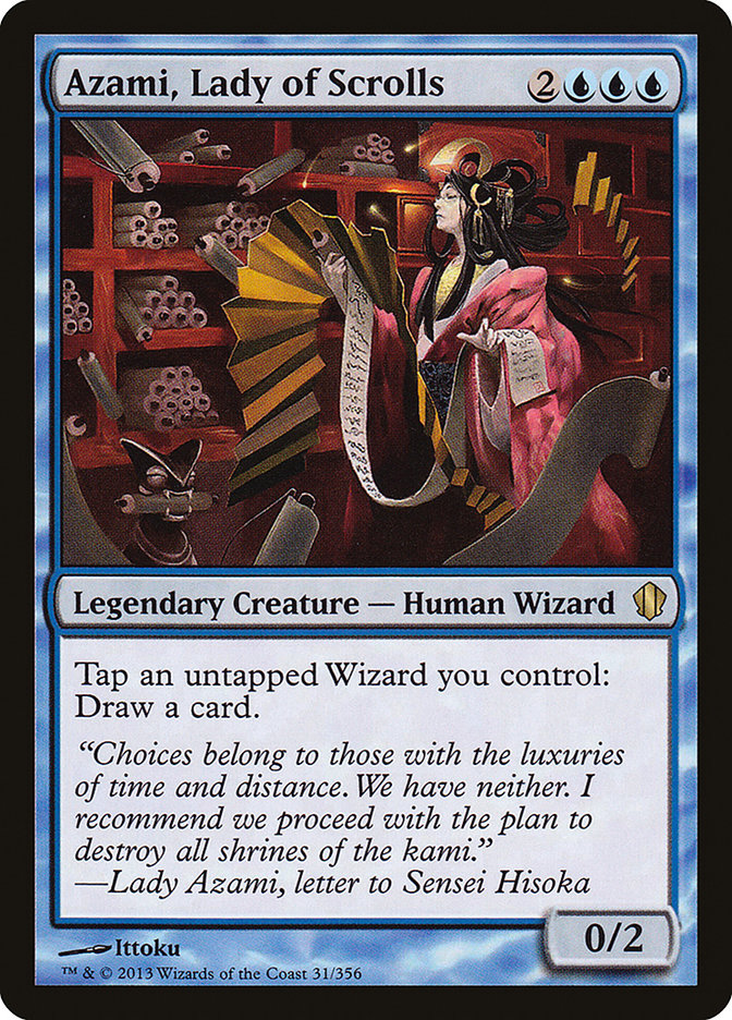 Azami, Lady of Scrolls [Commander 2013] - The Mythic Store | 24h Order Processing