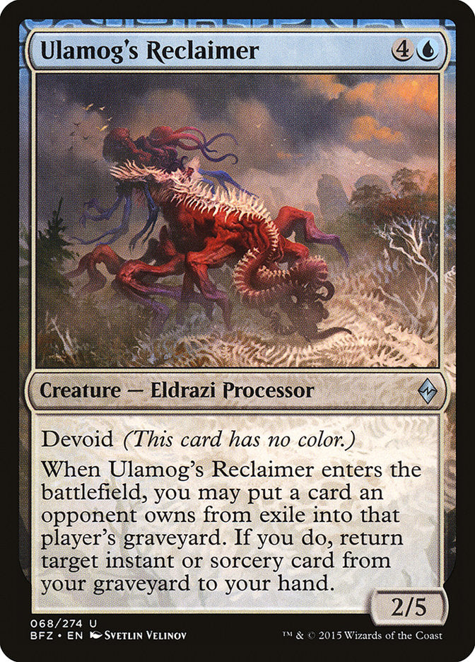 Ulamog's Reclaimer [Battle for Zendikar] - The Mythic Store | 24h Order Processing