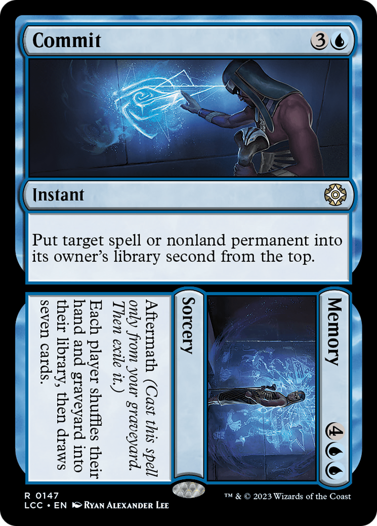 Commit // Memory [The Lost Caverns of Ixalan Commander] - The Mythic Store | 24h Order Processing