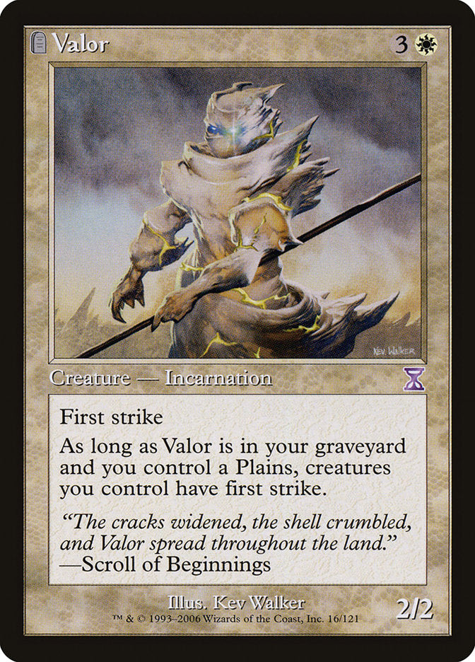 Valor [Time Spiral Timeshifted] - The Mythic Store | 24h Order Processing