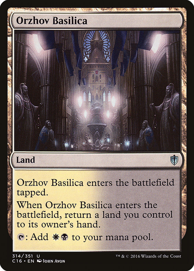 Orzhov Basilica [Commander 2016] - The Mythic Store | 24h Order Processing