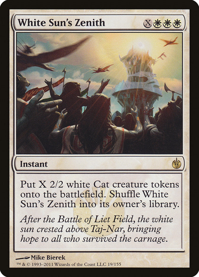 White Sun's Zenith [Mirrodin Besieged] - The Mythic Store | 24h Order Processing