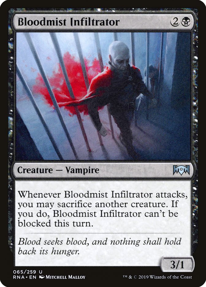 Bloodmist Infiltrator [Ravnica Allegiance] - The Mythic Store | 24h Order Processing