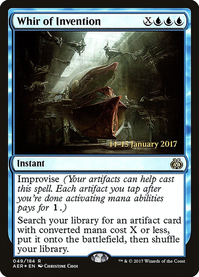 Whir of Invention [Aether Revolt Prerelease Promos] - The Mythic Store | 24h Order Processing