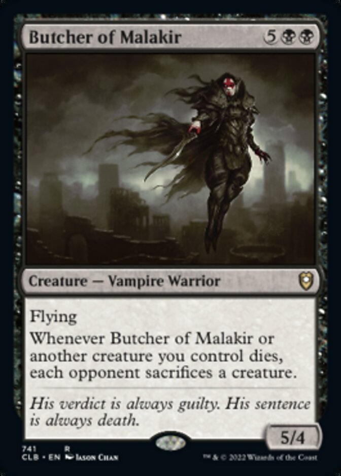 Butcher of Malakir [Commander Legends: Battle for Baldur's Gate] - The Mythic Store | 24h Order Processing