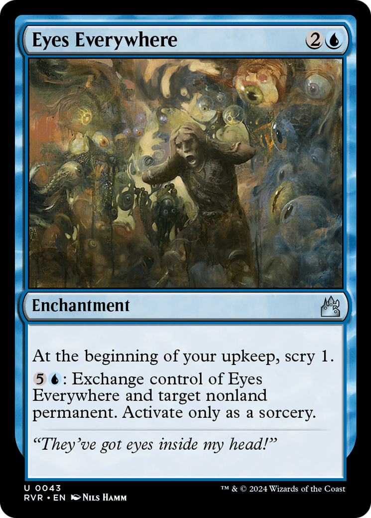 Eyes Everywhere [Ravnica Remastered] - The Mythic Store | 24h Order Processing