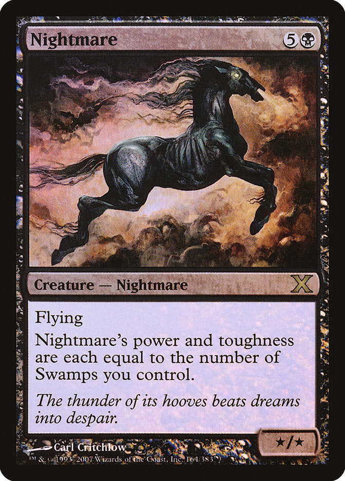 Nightmare (Premium Foil) [Tenth Edition] - The Mythic Store | 24h Order Processing