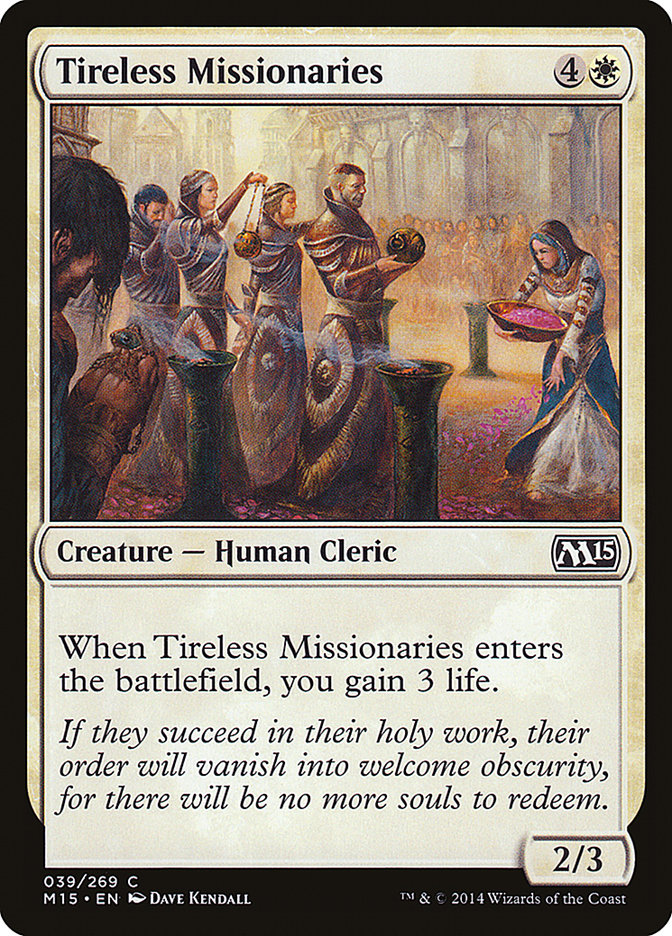 Tireless Missionaries [Magic 2015] - The Mythic Store | 24h Order Processing