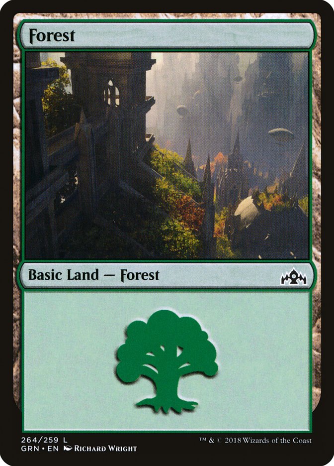 Forest (264) [Guilds of Ravnica] - The Mythic Store | 24h Order Processing