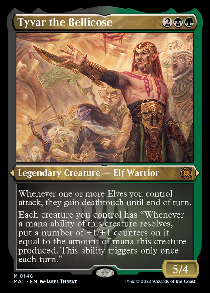 Tyvar the Bellicose (Foil Etched) [March of the Machine: The Aftermath] - The Mythic Store | 24h Order Processing
