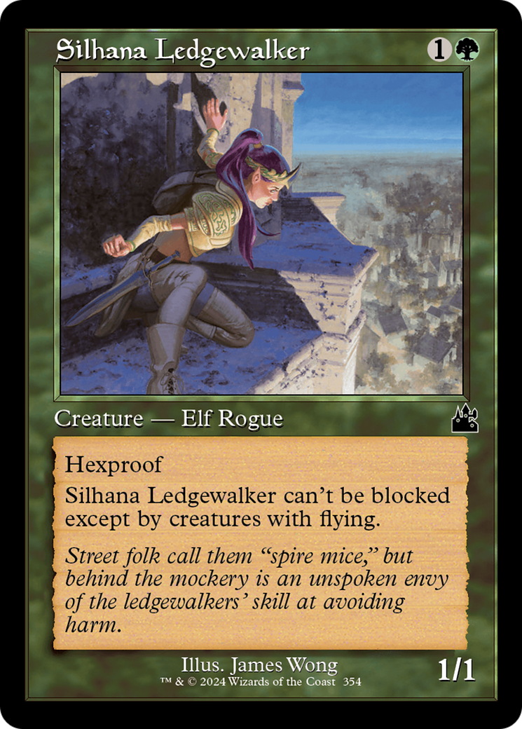 Silhana Ledgewalker (Retro Frame) [Ravnica Remastered] - The Mythic Store | 24h Order Processing