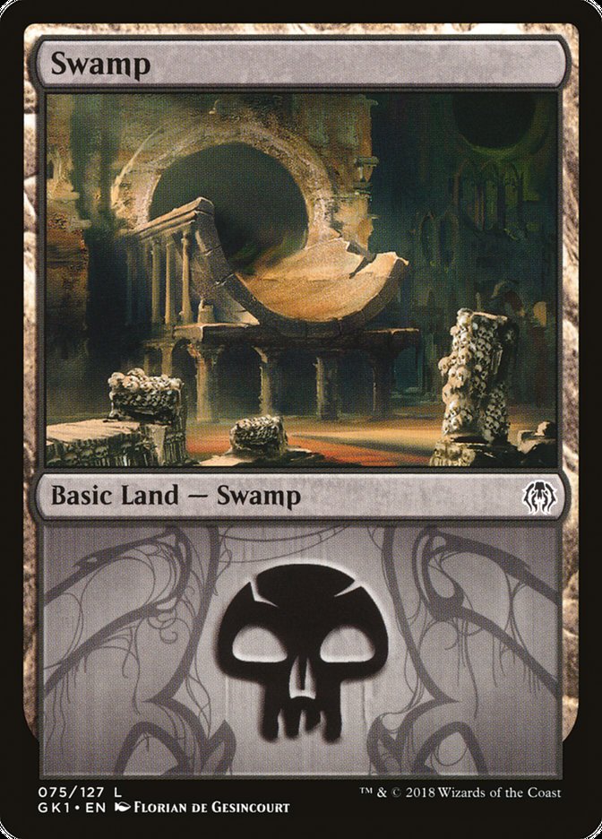 Swamp (75) [Guilds of Ravnica Guild Kit] - The Mythic Store | 24h Order Processing