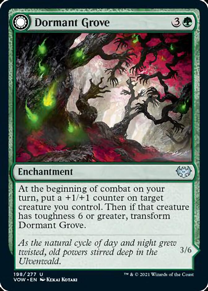 Dormant Grove // Gnarled Grovestrider [Innistrad: Crimson Vow] - The Mythic Store | 24h Order Processing