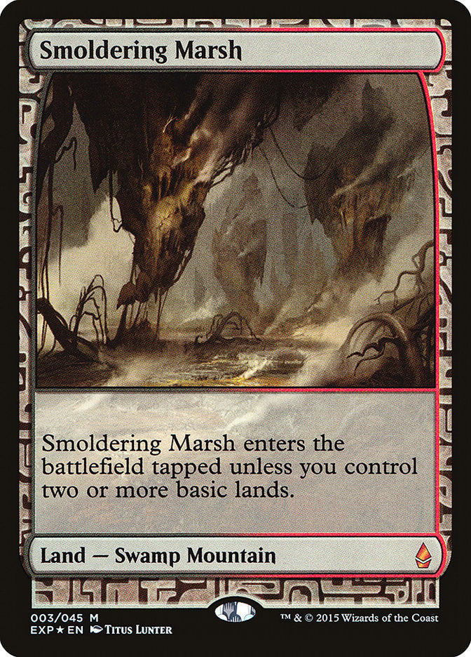 Smoldering Marsh [Zendikar Expeditions] - The Mythic Store | 24h Order Processing