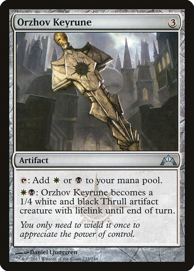 Orzhov Keyrune [Gatecrash] - The Mythic Store | 24h Order Processing