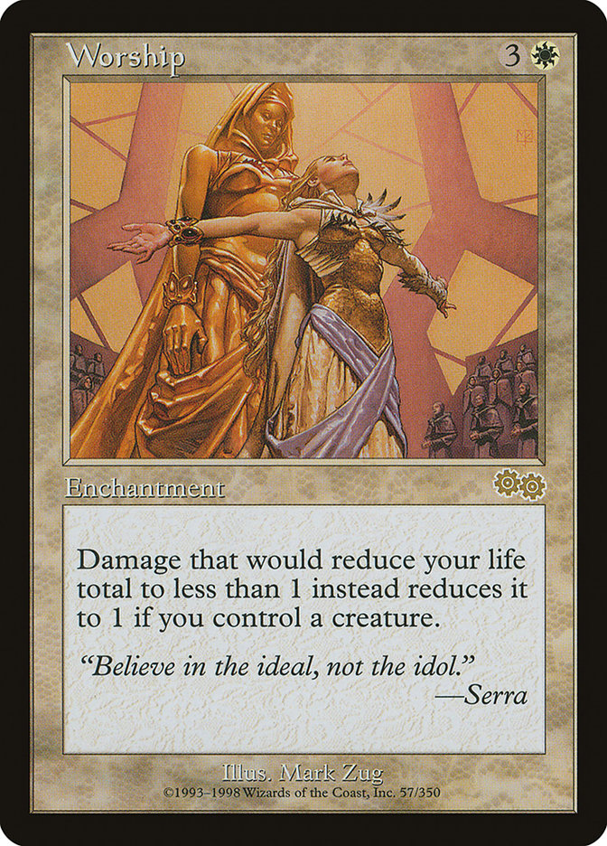 Worship [Urza's Saga] - The Mythic Store | 24h Order Processing