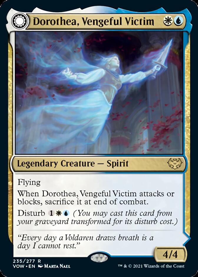 Dorothea, Vengeful Victim // Dorothea's Retribution [Innistrad: Crimson Vow] - The Mythic Store | 24h Order Processing