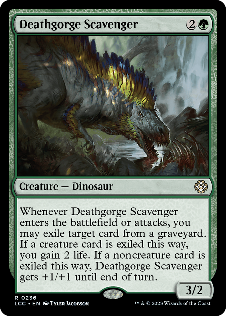 Deathgorge Scavenger [The Lost Caverns of Ixalan Commander] - The Mythic Store | 24h Order Processing