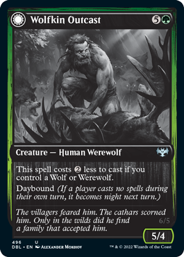 Wolfkin Outcast // Wedding Crasher [Innistrad: Double Feature] - The Mythic Store | 24h Order Processing