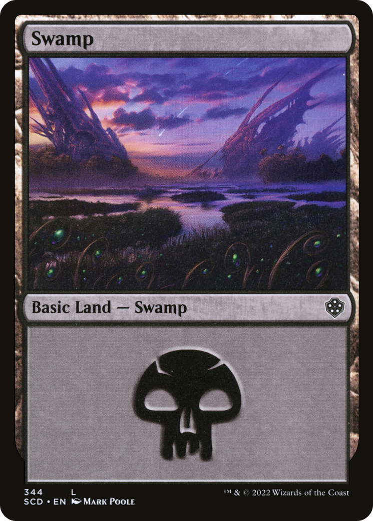 Swamp (344) [Starter Commander Decks] - The Mythic Store | 24h Order Processing