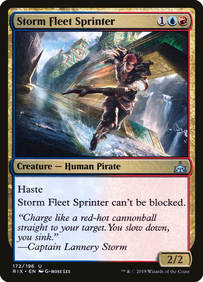 Storm Fleet Sprinter [Rivals of Ixalan] - The Mythic Store | 24h Order Processing