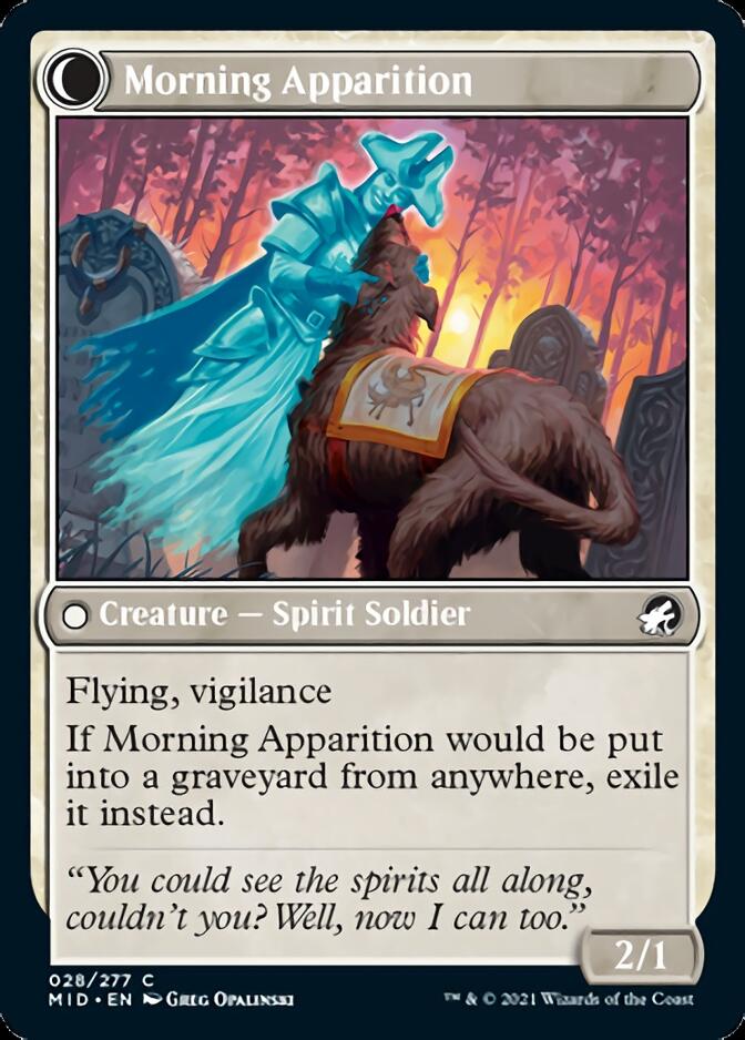 Mourning Patrol // Morning Apparition [Innistrad: Midnight Hunt] - The Mythic Store | 24h Order Processing