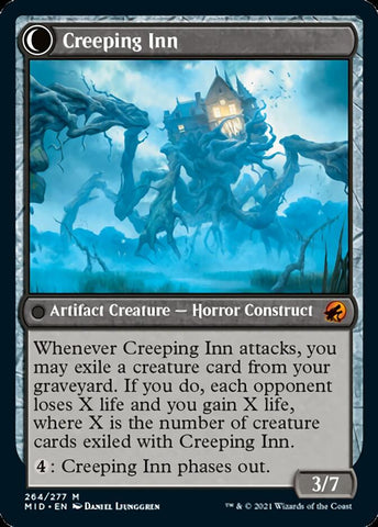 Hostile Hostel // Creeping Inn [Innistrad: Midnight Hunt] - The Mythic Store | 24h Order Processing