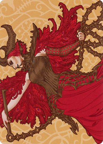 Judith, the Scourge Diva Art Card [March of the Machine Art Series] - The Mythic Store | 24h Order Processing