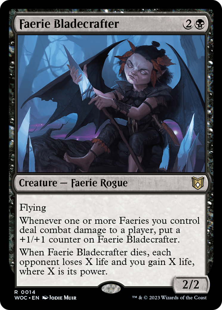 Faerie Bladecrafter [Wilds of Eldraine Commander] - The Mythic Store | 24h Order Processing