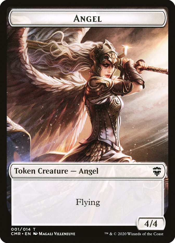 Angel // Soldier Double-Sided Token [Commander Legends Tokens] - The Mythic Store | 24h Order Processing