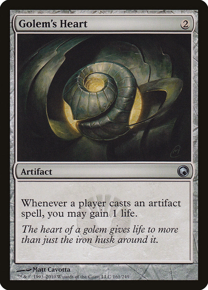 Golem's Heart [Scars of Mirrodin] - The Mythic Store | 24h Order Processing