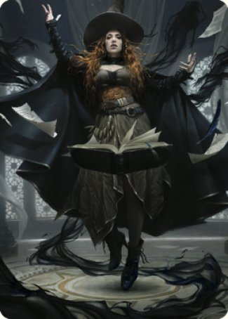 Tasha, the Witch Queen Art Card (41) [Commander Legends: Battle for Baldur's Gate Art Series] - The Mythic Store | 24h Order Processing